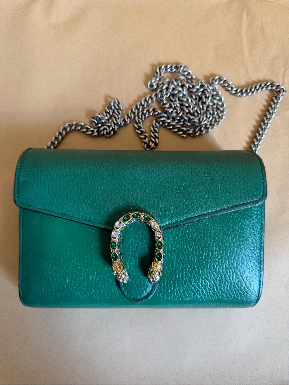 Gucci Mini Dinoysus Wallet on Chain